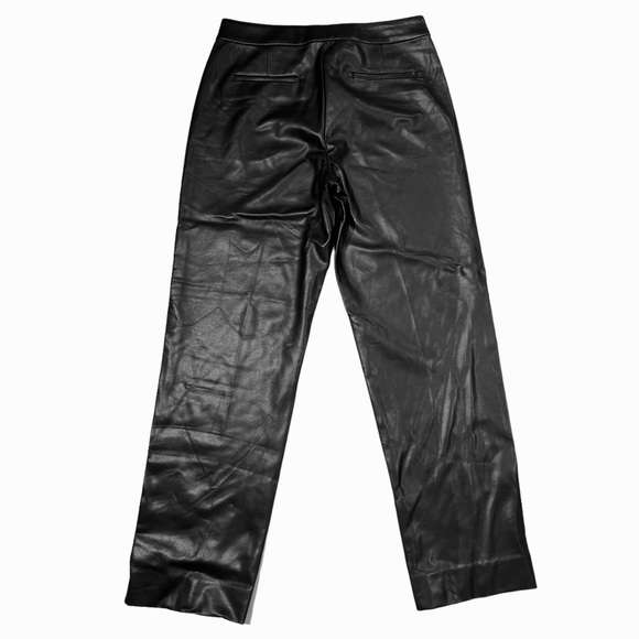J. Crew Kate Faux Leather Straight-Leg Pant - Picture 8 of 16